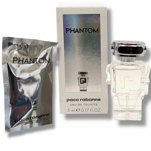 Paco Rabanne Phantom Eau de Toilette Mini & Sample Bundle NWT